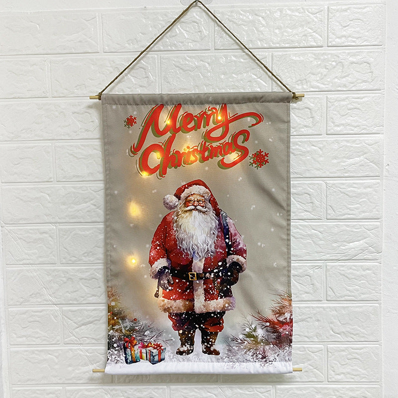 Elegant Christmas Wall Pendant Holiday Decoration
