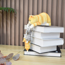 Whimsical Cat Figurine Home Decor Accent
