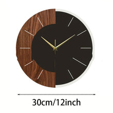Nordic Minimalist Wooden Wall Clock