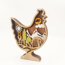 Handcrafted Wooden Decor Accent for Home Styling