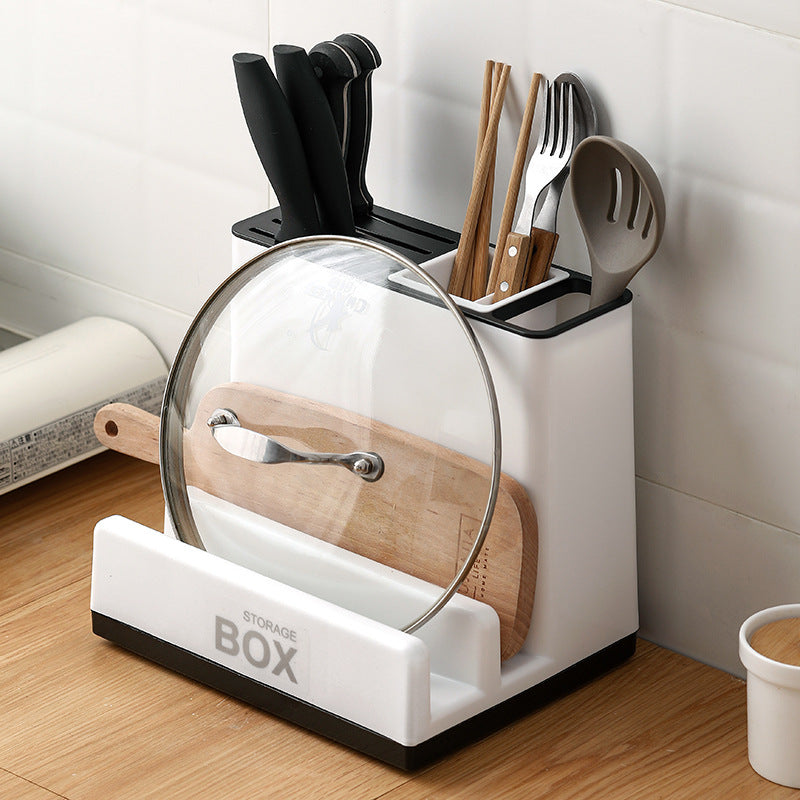 Kitchen Knife and Utensil Cabinet Organizer Rack