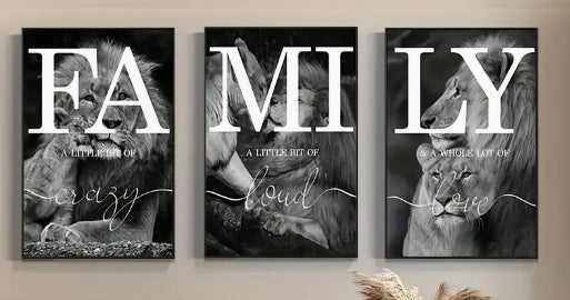 Contemporary Frameless Wall Art for Living Rooms