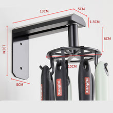 360-Degree Rotating Aluminum Kitchen Utensil Hook Rack