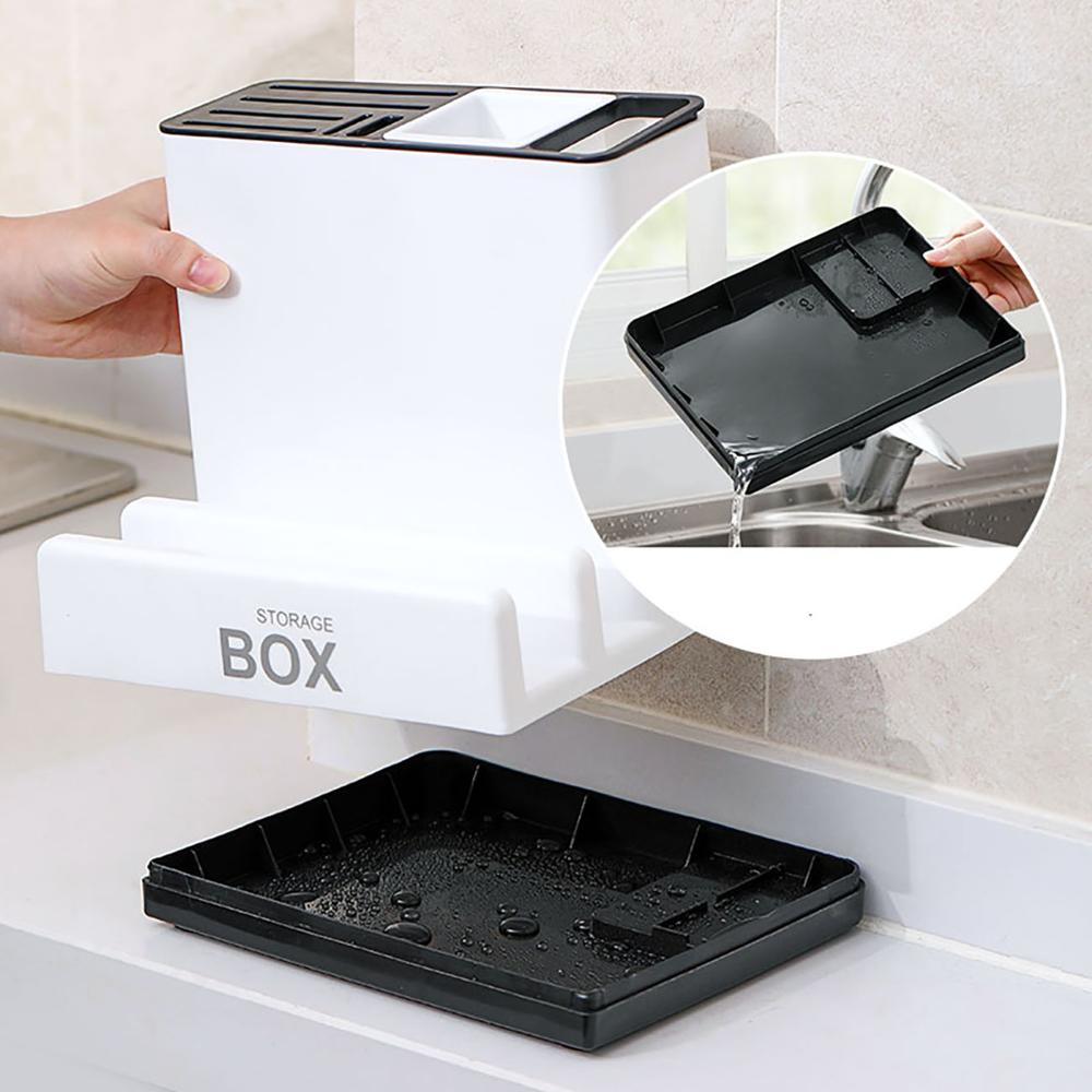 Kitchen Knife and Utensil Cabinet Organizer Rack