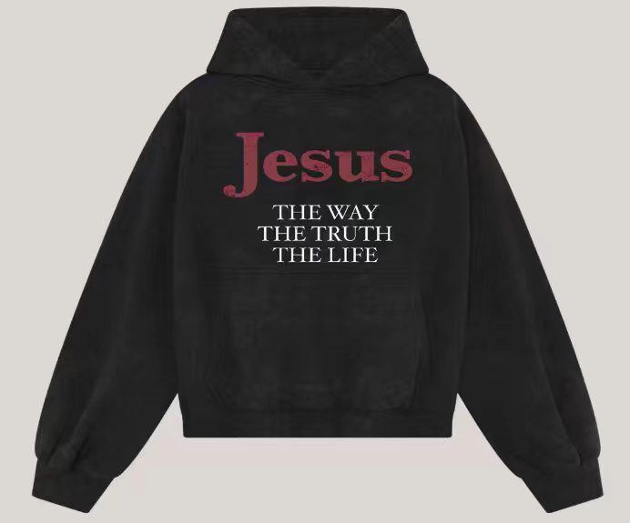 Jesus Is the Way Long Sleeve Crew Neck Faith Top
