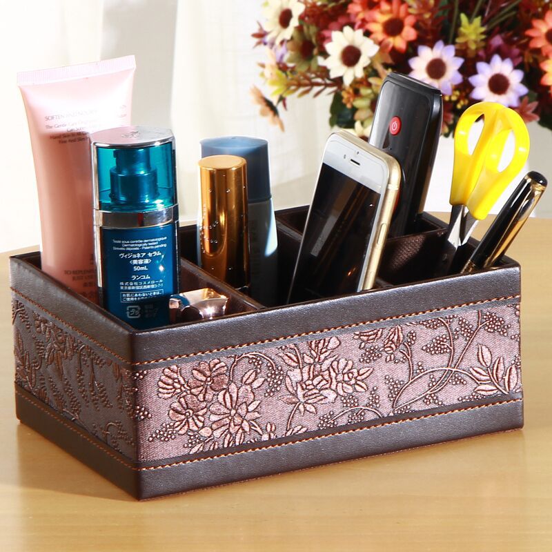 Desktop Remote Control and Accessories Organizer