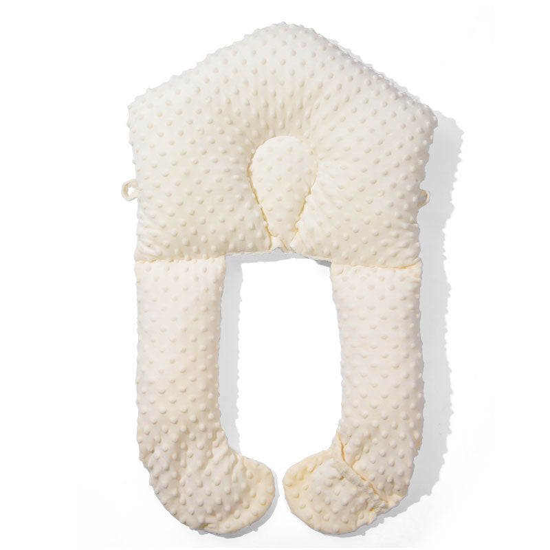 Bubble Fleece Baby Head-Shaping Support Pillow