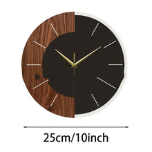 Nordic Minimalist Wooden Wall Clock
