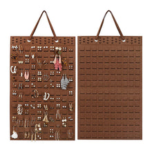 Wall-Mounted Felt Jewelry Organizer