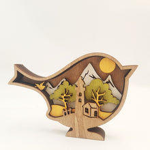 Handcrafted Wooden Decor Accent for Home Styling