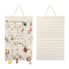Wall-Mounted Felt Jewelry Organizer