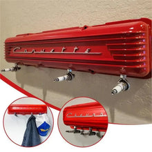 Retro Corvette Minimalist Garage Display Shelf