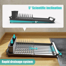 Compact Single-Tier Dish Drying Rack