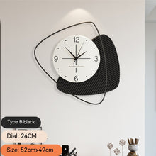 Modern Minimalist Art Deco Living Room Wall Clock