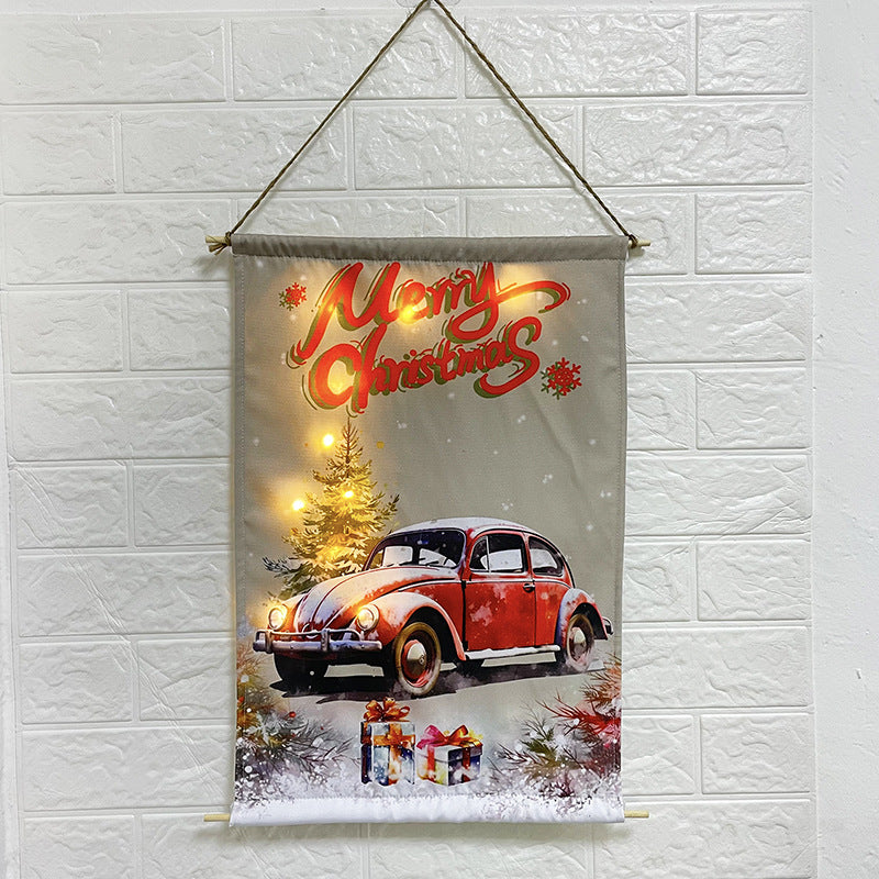 Elegant Christmas Wall Pendant Holiday Decoration