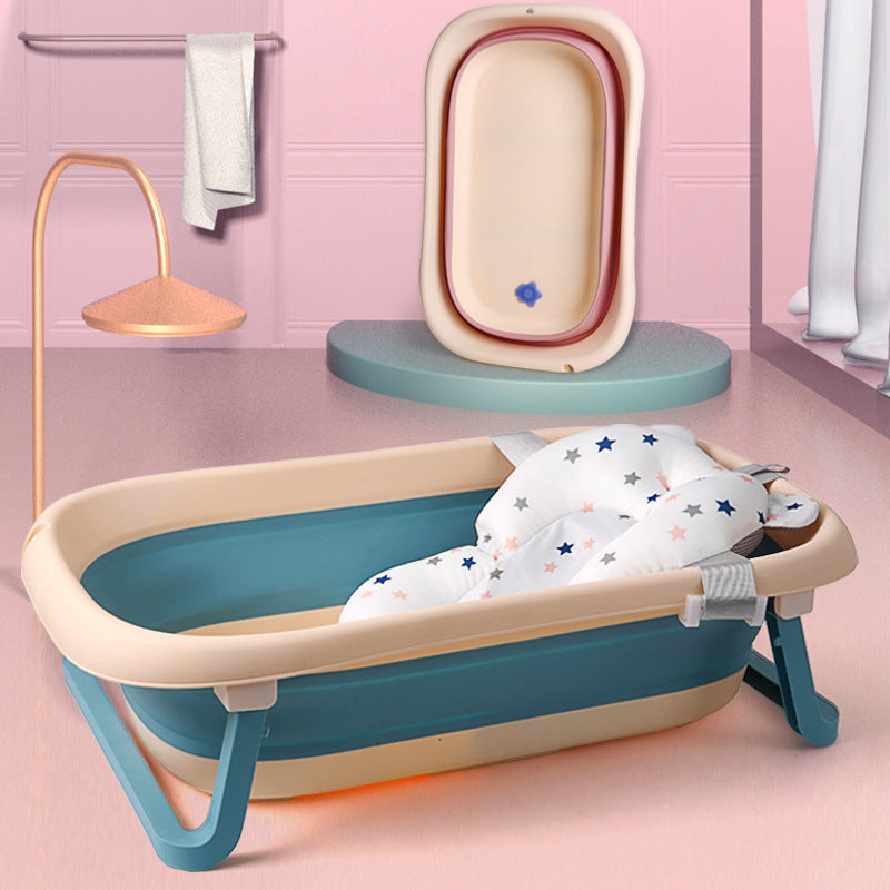 Foldable Anti-Slip Baby Bath Seat Support Mat
