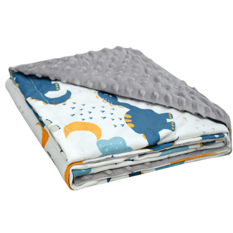 Double-Layer Children's Quilted Hug Blanket