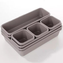 8-Piece Drawer Organizer Tray Set