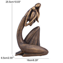 Handcrafted Resin Sculpture Living Room Decor Accent