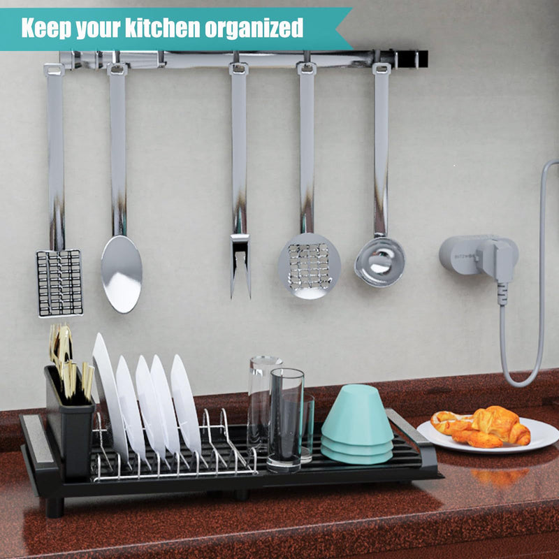 Compact Single-Tier Dish Drying Rack