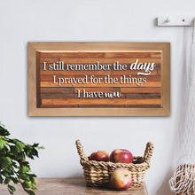 Rustic Wooden Wall Sign Home Decor