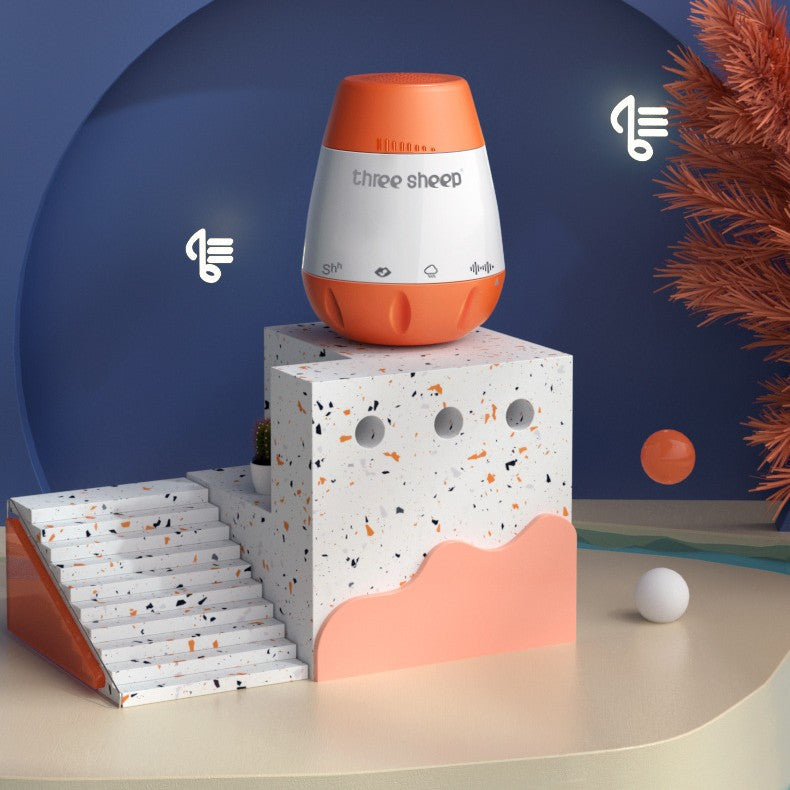 Smart Voice-Sensing Baby Sleep Aid with Soothing Sounds