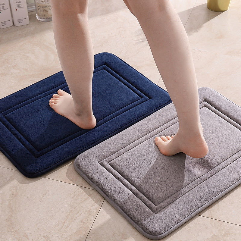 Memory Foam Non-Slip Bathroom Entrance Mat