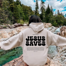 Jesus Saves Bible Verse Unisex Faith Hoodie
