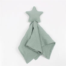 Star and Moon Muslin Cotton Baby Comfort Blanket