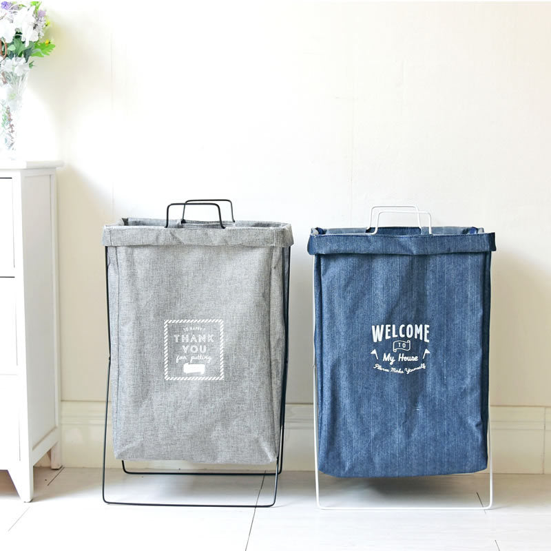 Waterproof Bathroom Storage Basket for Towels and Toiletries