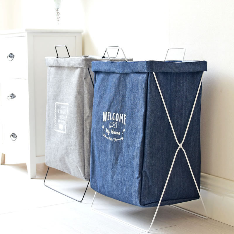 Waterproof Bathroom Storage Basket for Towels and Toiletries