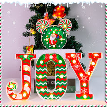 JOY LED Light-Up Letter Sign Christmas Decoration