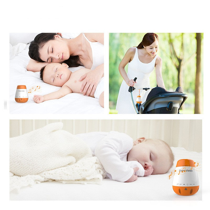 Smart Voice-Sensing Baby Sleep Aid with Soothing Sounds