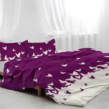 3-Piece Butterfly Print Ultra-Soft Bedding Set