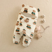 Thickened Plush Baby Sleeping Bag with Split Leg Design