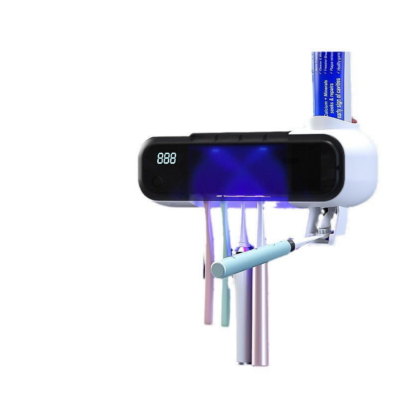 UV Sterilizing Toothbrush Holder with Electric Drying