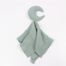 Star and Moon Muslin Cotton Baby Comfort Blanket