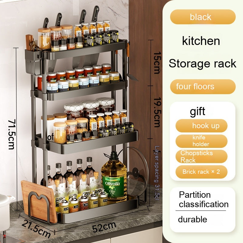 Multi-Tier Kitchen Spice and Seasoning Rack
