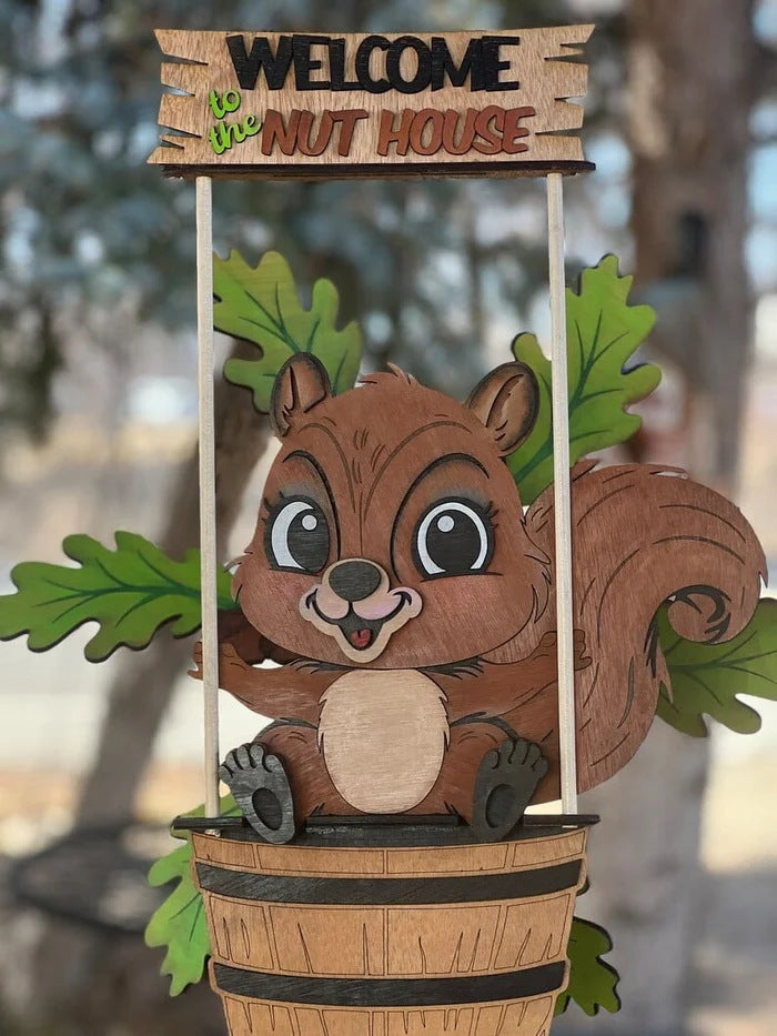 Spinning Animal Windmill Garden Decoration