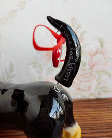 Handcrafted Ceramic Dog Figurine Home Decor