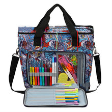 Portable Yarn and Crochet Project Organizer Bag