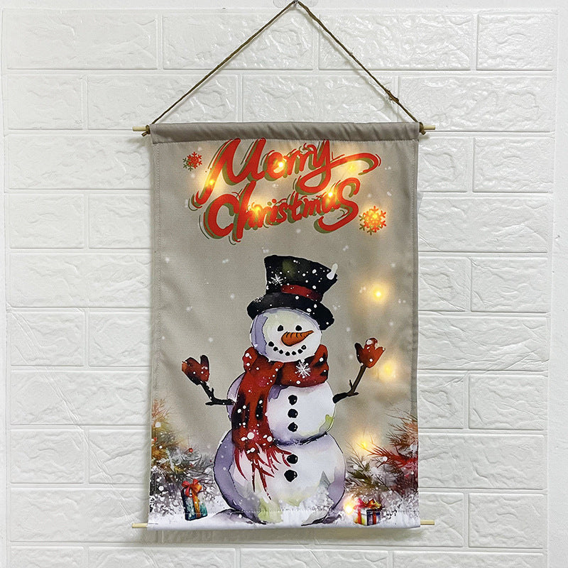 Elegant Christmas Wall Pendant Holiday Decoration
