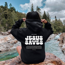 Jesus Saves Bible Verse Unisex Faith Hoodie