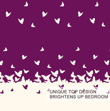 3-Piece Butterfly Print Ultra-Soft Bedding Set