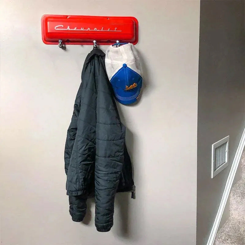 Retro Corvette Minimalist Garage Display Shelf