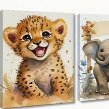 Modern Frameless Canvas Wall Art Print