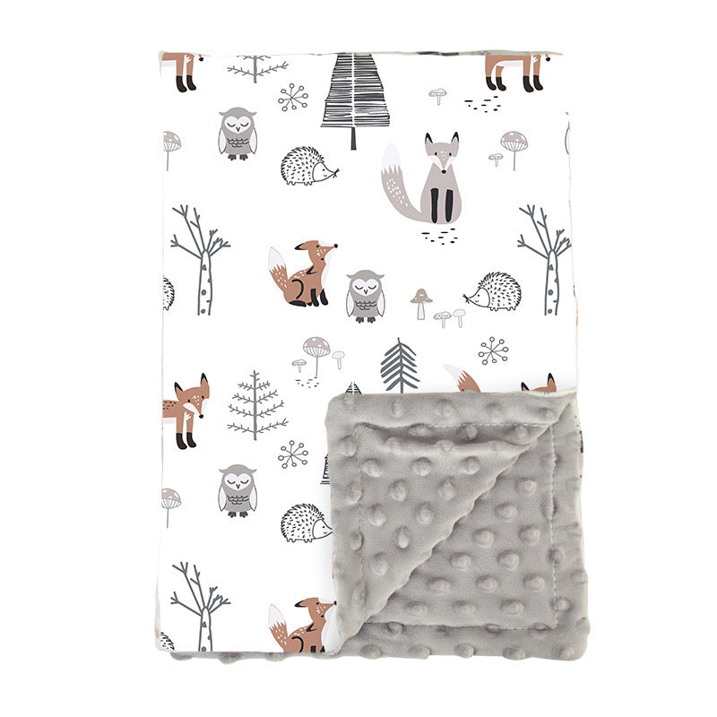 Double-Layer Children's Quilted Hug Blanket