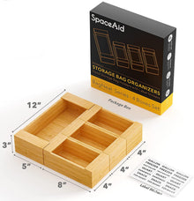 Kitchen Drawer Organizer for Food Wrap and Sandwich Bags