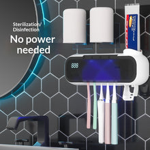 UV Sterilizing Toothbrush Holder with Electric Drying