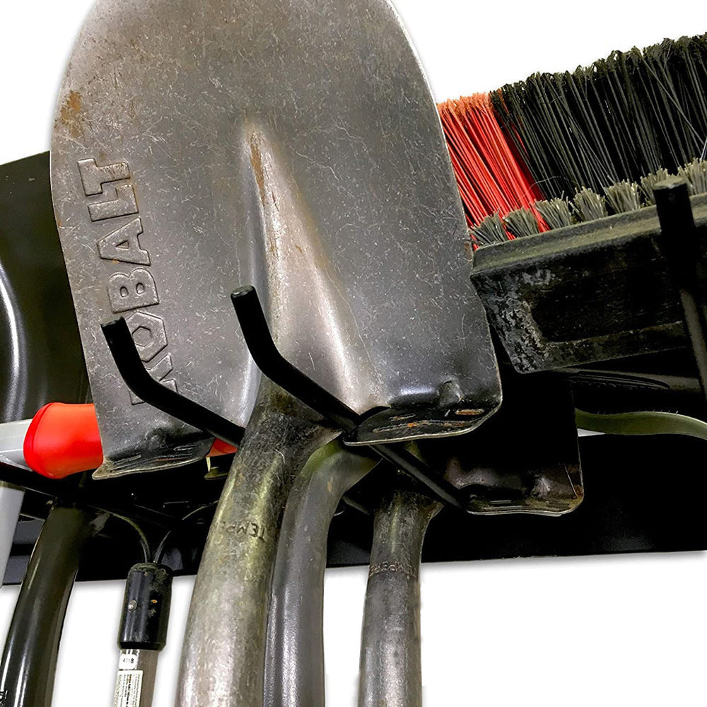 Wall-Mounted Iron Garden and Garage Tool Holder